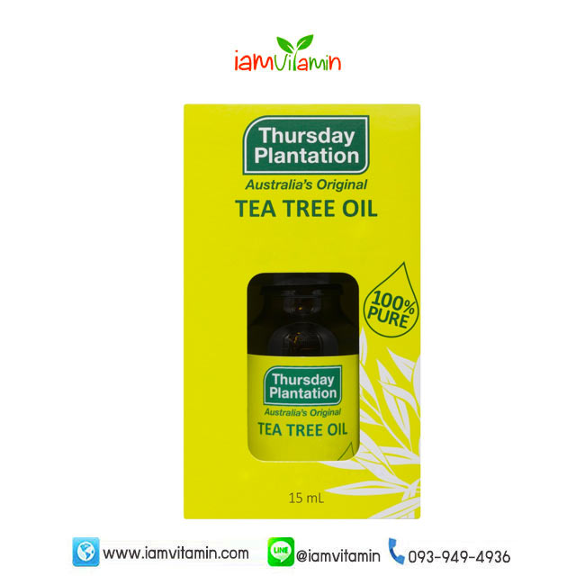 Thursday Plantation Tea Tree Oil Antiseptic 15ml น้ำมันสกัด ทีทรีบริสุทธิ์