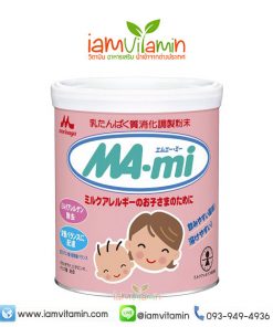นมผงเด็ก ญี่ปุ่น สำหรับเด็กแพ้นมวัว Morinaga Ma-mi