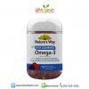 Nature's Way Omega 3 Vita Gummies for Adults เนเจอร์เวย์ โอเมก้า 3