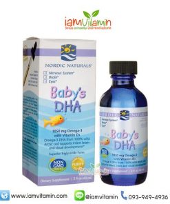Nordic Naturals Baby's DHA วิตามินบำรุงสมอง
