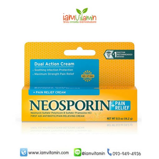Neosporin Pain Relief Dual Action Cream