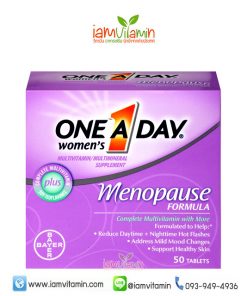 One A Day Women's Menopause Multivitamin วิตามินรวม หญิง วัยทอง