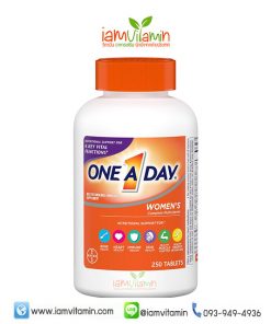One A Day Women’s Multivitamin 250เม็ด วิตามินรวม สำหรับผู้หญิง