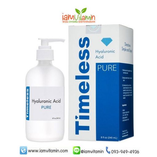 Timeless Hyaluronic Acid Serum 100% Pure 240ml เซรั่มไฮยาลูรอน