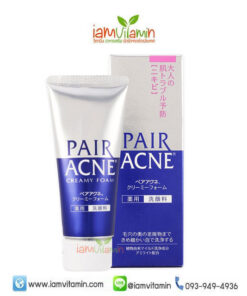Pair Acne Creamy Foam 80g ครีมโฟมล้างหน้า รักษาสิว