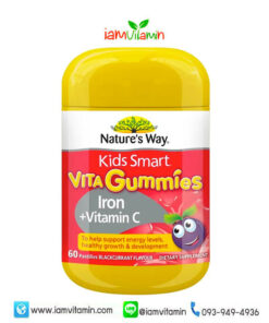 Nature's Way Kids Smart Vita Gummies Iron + Vitamin C 60